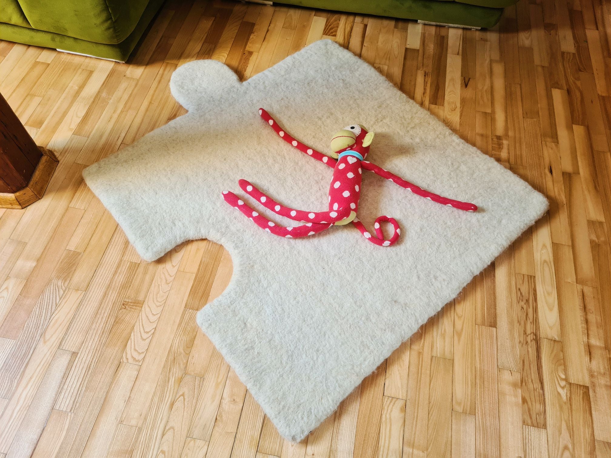 2 Full lines - close ends - puzzle rug – Likamee wool